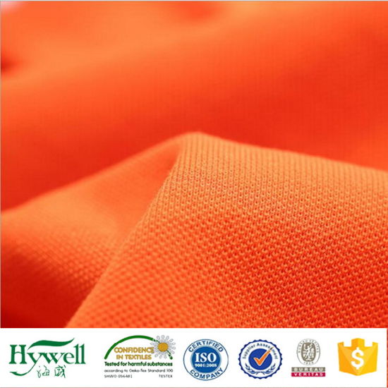 100% Polyester Pique Knitted Fabric for Polo Shirt