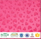 Brushed Soft Fabric Heart Design Embossed Velboa for Home Textile